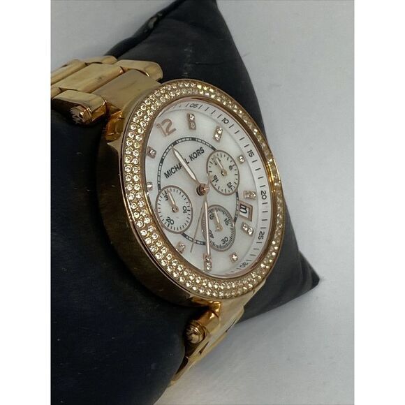 Michael Kors Parker MK5491 Women Stainless Steel Analog Dial Quartz Watch UC632 - Picture 5 of 12